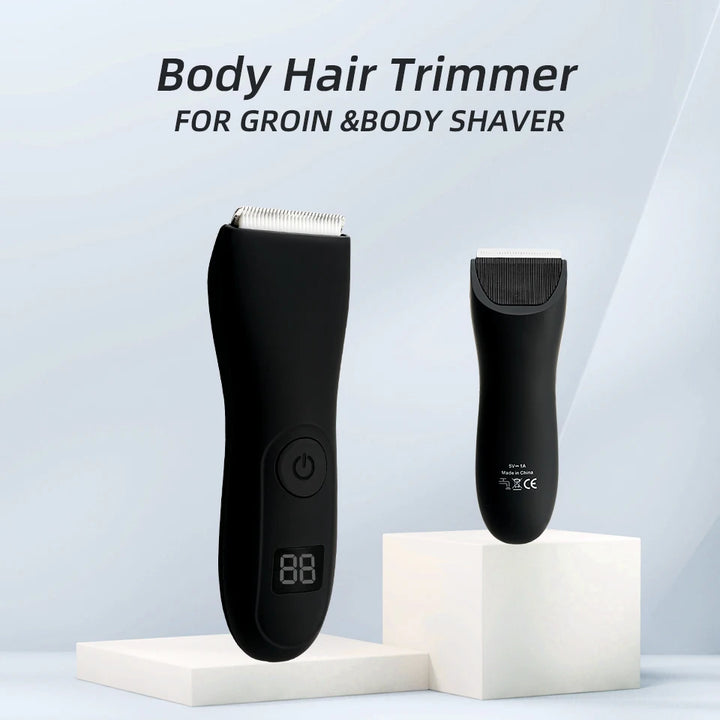Mens Body Hair Trimmer for Men Balls Women Lady Shaver Hair Removal Bikini