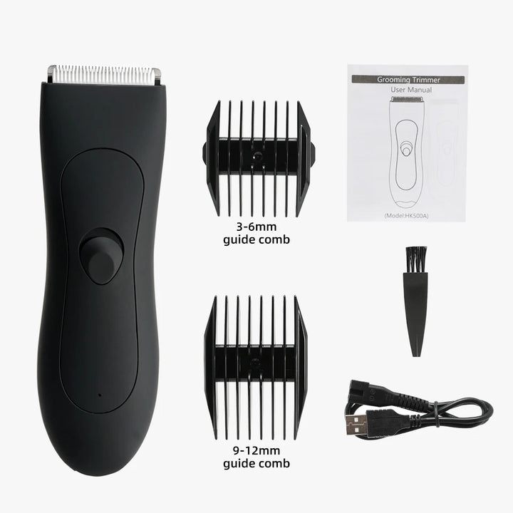 Mens Body Hair Trimmer for Men Balls Women Lady Shaver Hair Removal Bikini